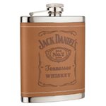 JD LEATHERETTE FLASK