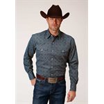 Amarillo Redwood Medallion Roper men Shirt