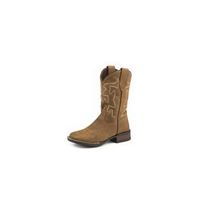 BOYS BROWN ROPER BOOTS