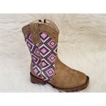 TODDLER ROPER BOOTS GLITTER GEOMETRIC