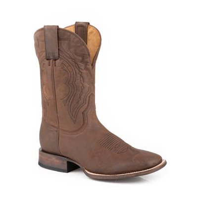 BOTTE HOMME ROPER BRUN LEON BAY APACHE