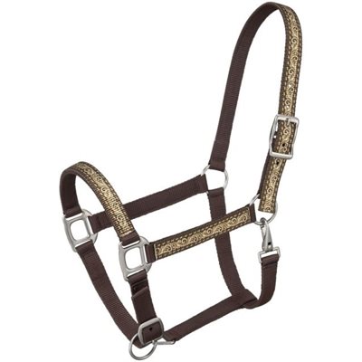 PRINT OVERLAY NYLON HALTER FULL