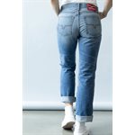 BROOKS JEANS MID WASH FEM KIMES RANCH