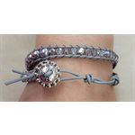 BRACELET PEARL & GREY