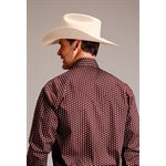 CHEMISE HOM M / L GEOMETRIC SUNBURST STETSON