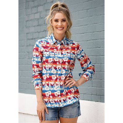 CHEMISE FEMME M / L HAWAIIN SERAPE TIN HAUL