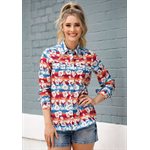 CHEMISE FEMME M / L HAWAIIN SERAPE TIN HAUL