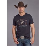 T SHIRT UNISEX BRONC HORSE STETSON