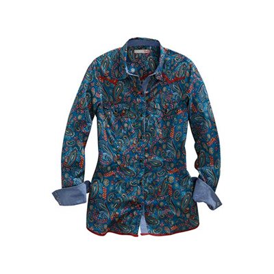 CHEMISE FEMME TIN HAUL CACTUS FLOWER PAISLEY