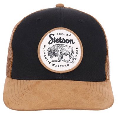 CAPS STETSON AUTHENTIC BLACK