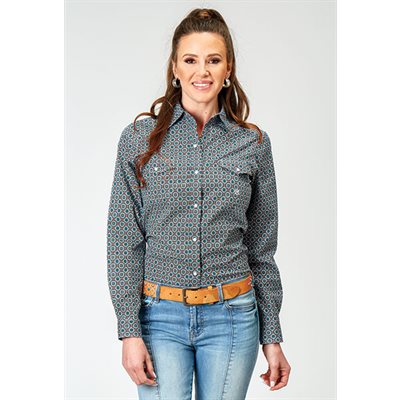 CHEMISE FEMME M / L FRONTIER FOULARD ROPER