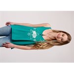 TANK TOP FEMME TURQ ROPER