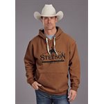 HOODIE HOMME STETSON HORSERIDER ORANGE