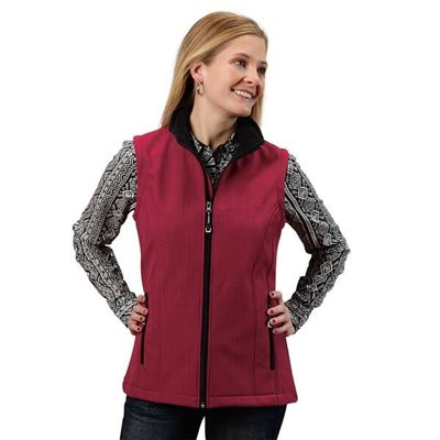 VESTE ROPER FEMME SOFTSHELL RASPBERRY