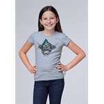 GIRLS GREY ROPER T SHIRT