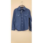 CHEMISE ROPER GARCON M / L NAVY STAR