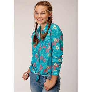 CHEMISE FEMME M / L TROPICAL AZTEC ROPER