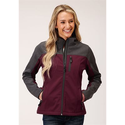 MANTEAU FEMME SOFTSHELL WINE ROPER