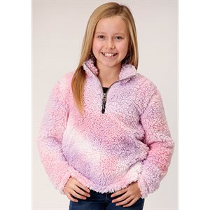 POLAR FLEECE FILLE ROPER TIE DYE