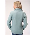 FLEECE FEM ROPER FAUX LAMB