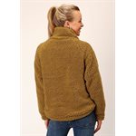 LADIES TEDDY BEAR BROWN POLAR FLEECE ROPER