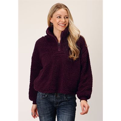 WINE POLAR FLEECE FEMME ROPER