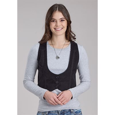 CORDUROY VEST FEMME ROPER