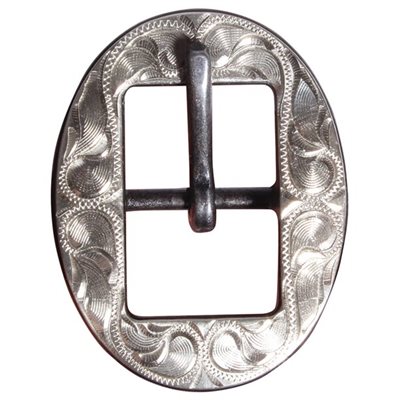 BUCKLE CENTERBAR SILVER 5 / 8