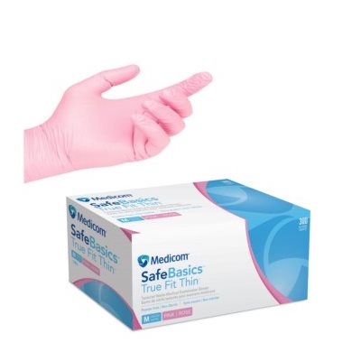 NITRILLE GLOVES PINK LARGE BOX 300