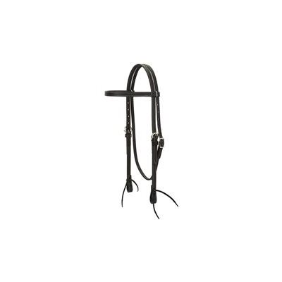 BLACK LATIGO HEADSTALL BROWBAND