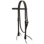 BLACK LATIGO HEADSTALL BROWBAND