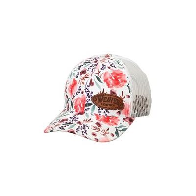 FLORAL WATERCOLOR MESH CAP