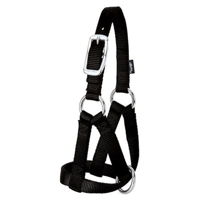 SMALL NYLON GOAT HALTER BLACK