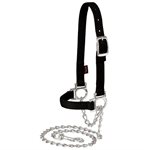 BLACK ADJ SHEEP HALTER