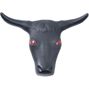 ROPING STEER HEAD WITH HORNS