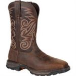 MENS BURLY BROWN DURANGO BOOTS