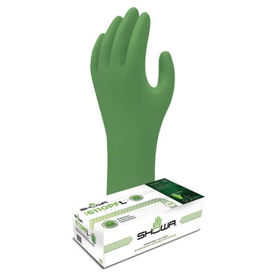 GANTS NITRILE BIODEGRADABLE - VERTS 4MIL