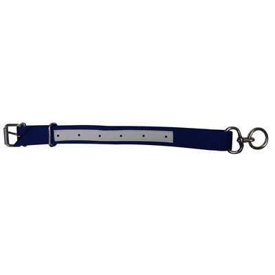 NYL.DBL PLY COLLAR 1" X30" BL