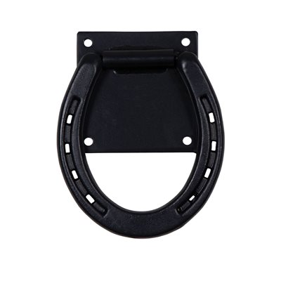 HEAVY DUTY TIE RINGS BLACK