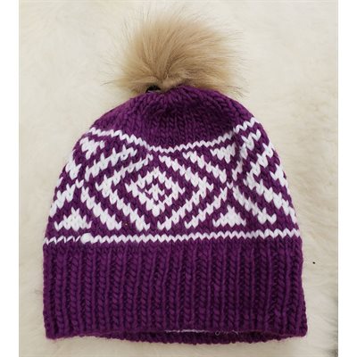 BEANIE CW MAUVE