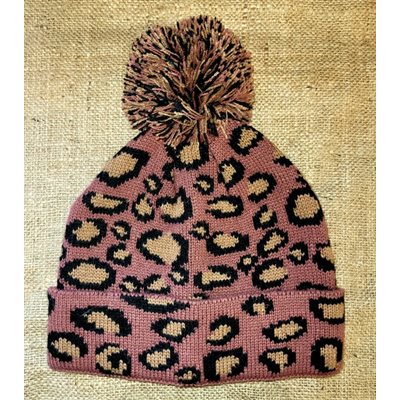 BEANIE CW LEOPARD