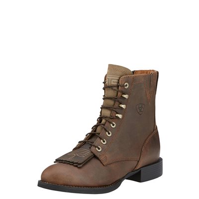 BOTTE - FEMME HERITAGE LACER BRUN