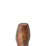 LADIES ANTHEM SHORTIE ARIAT BOOT TAN / TURQ