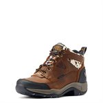 LADIES TERRAIN H2O BROWN / SPECKLED COR PRINT ARIAT BOOTS