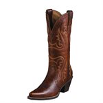 BOTTE FEMME ARIAT CARAMEL X TOE