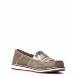 CRUISER FEMME ARIAT TAUPE BUFFALO PRINT