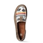 CRUISER FEMME ARIAT TAUPE BUFFALO PRINT