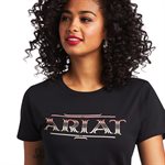 T SHIRT FEM ARIAT SERAPE NOIR