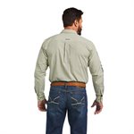 CHEMISE HOMME ARIAT M / L TEAM DREW VERT / BLANC