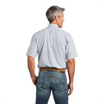 MENS S / S EVERLY WHITE ARIAT SHIRT